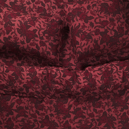 Sierra Linen Quilt Cover - Terracotta