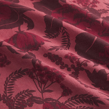 Sierra Linen Quilt Cover - Terracotta
