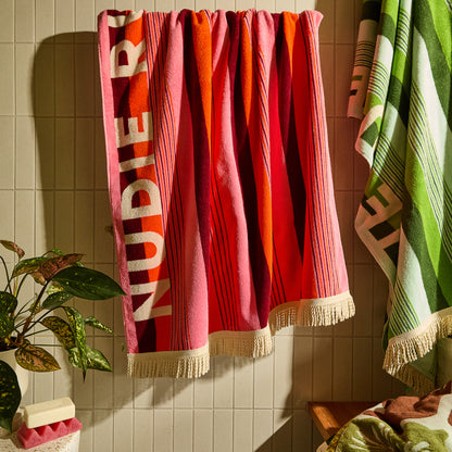 June Nudie Bath Sheet - Dahlia