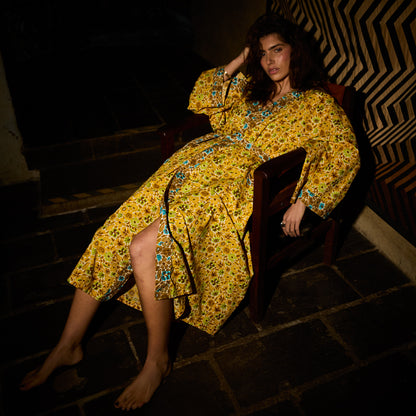 Magnolia Cotton Robe