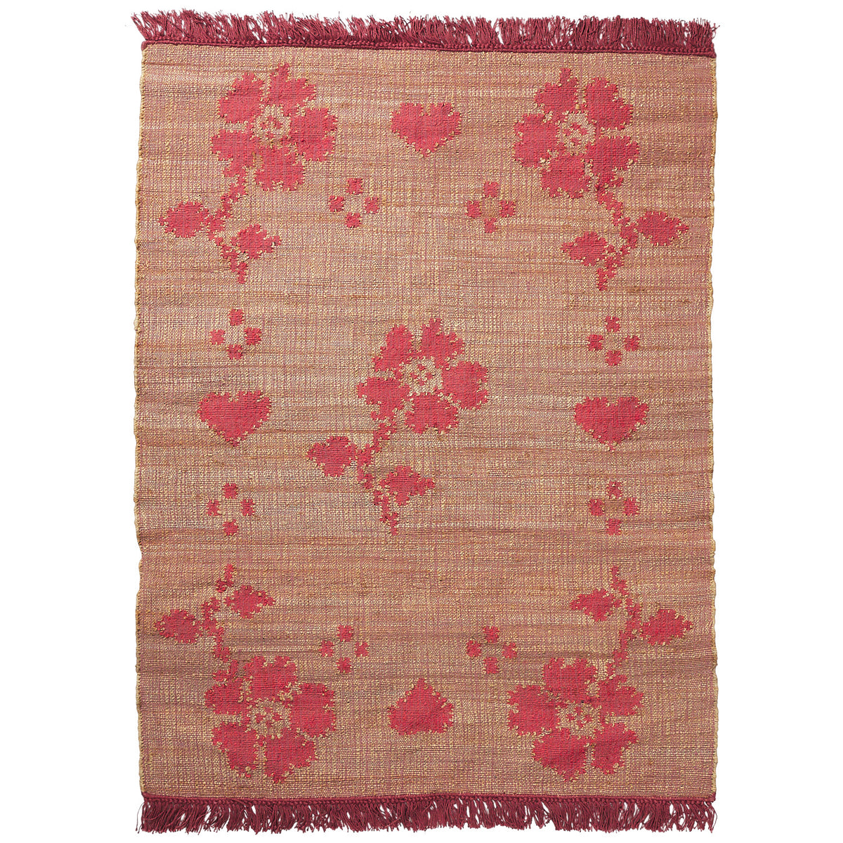Ardenna Jute Rug - Poppy 150 x 210cm