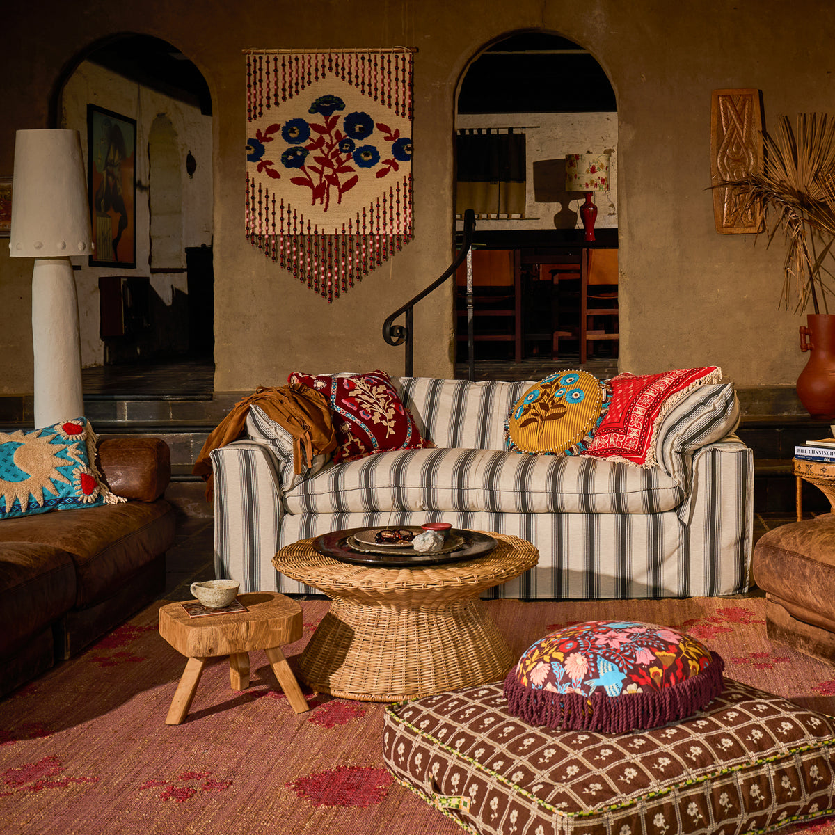 Ardenna Jute Rug - Poppy 150 x 210cm