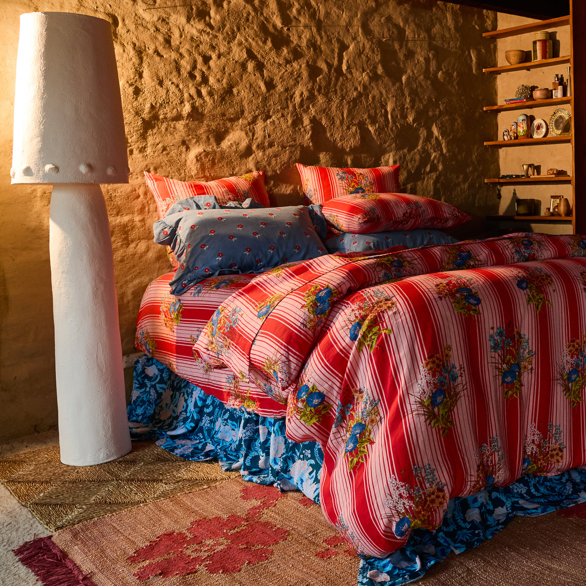 Ardenna Jute Rug - Poppy 150 x 210cm