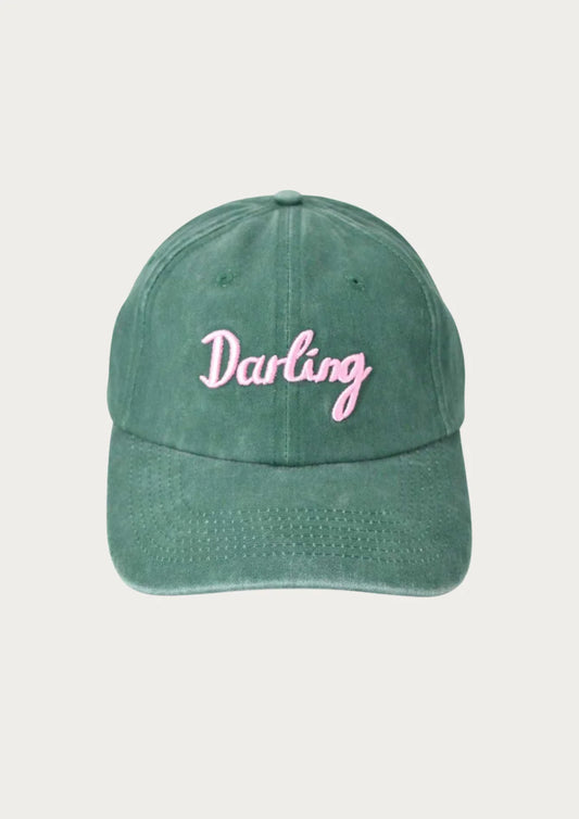 Darling Cap ~ Green/Pink