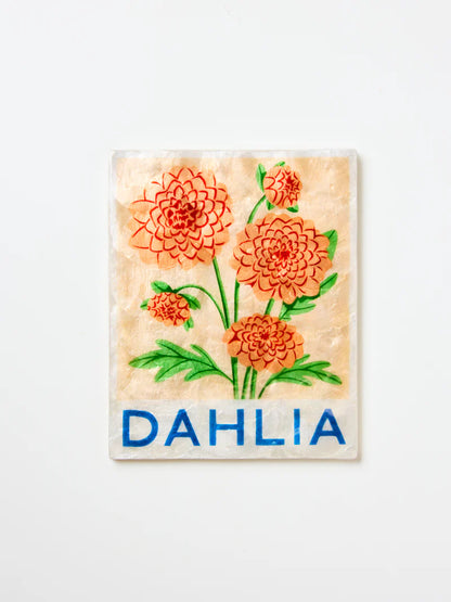 Market Dahlia Wall Art