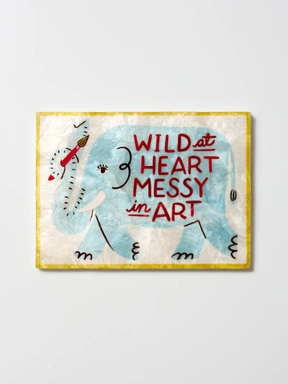 Fun House Elephant Tile