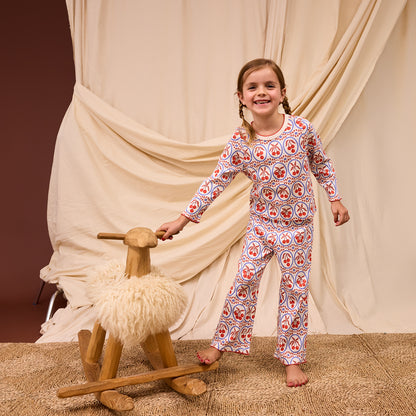 Emese Kids Pointelle Pyjama Set