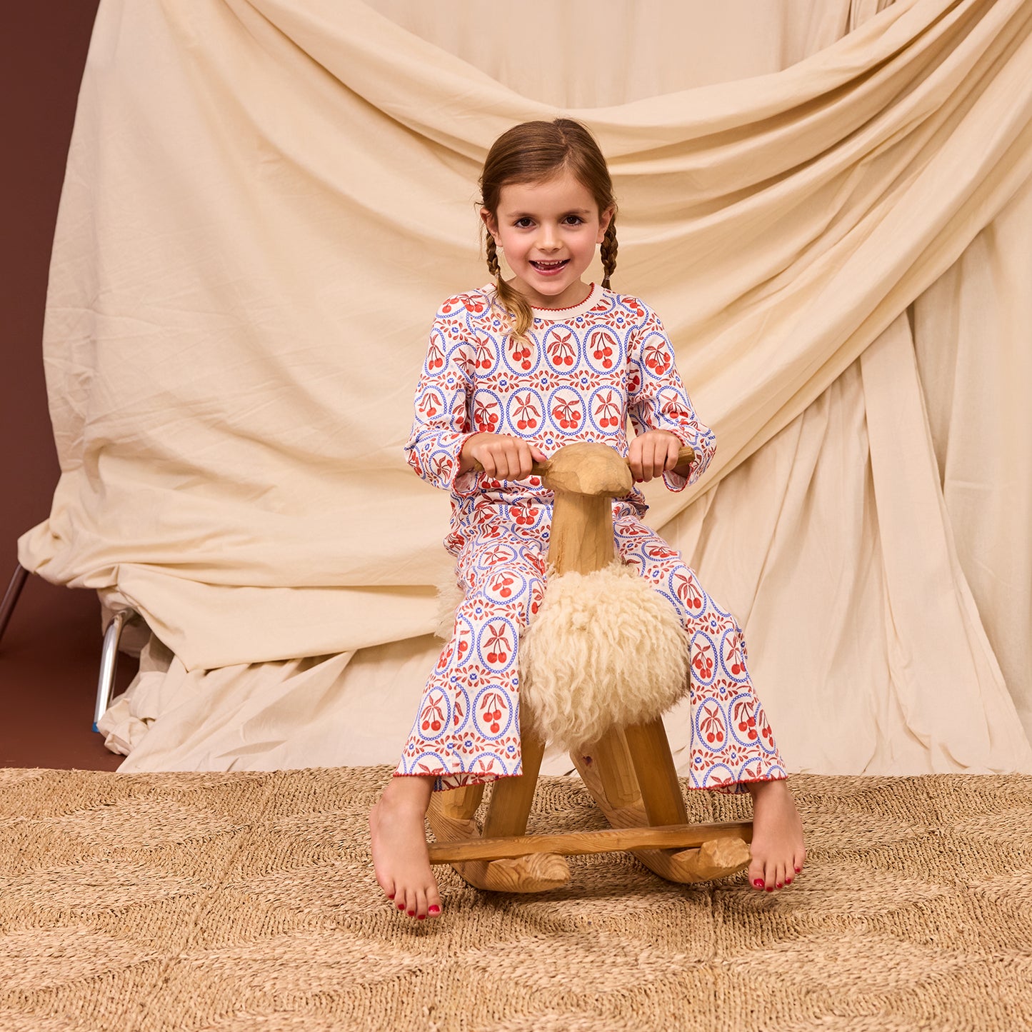 Emese Kids Pointelle Pyjama Set