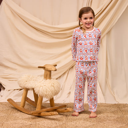 Emese Kids Pointelle Pyjama Set