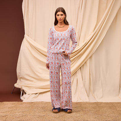 Emese Pointelle Pyjama Set