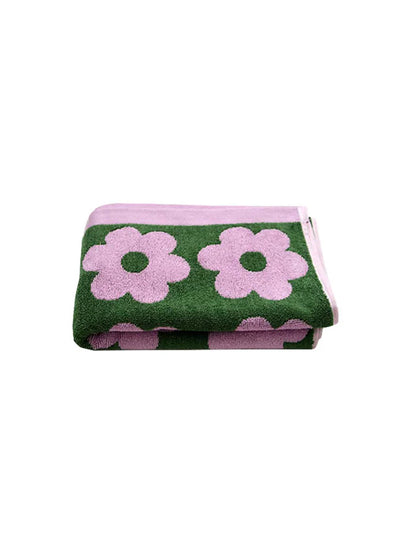 Flower Bed Hand Towel