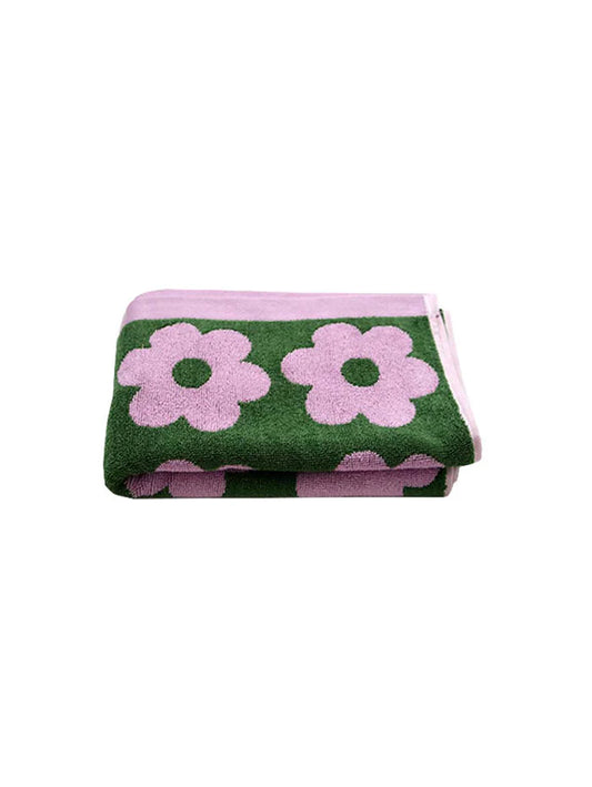 Flower Bed Hand Towel