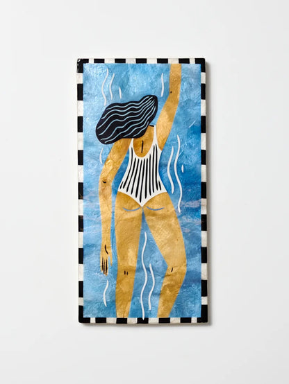 Beach Day Wall Art Swim