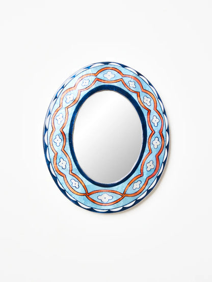 Samira Mirror Blue Lotus