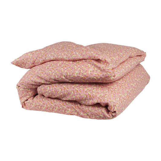 Filey Linen Quilt Cover - Musk