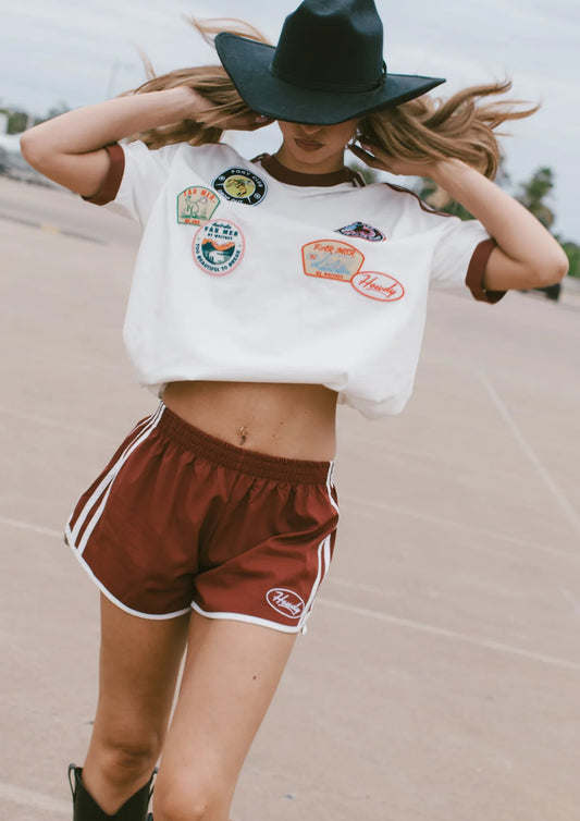 Howdy Retro Runner Maroon