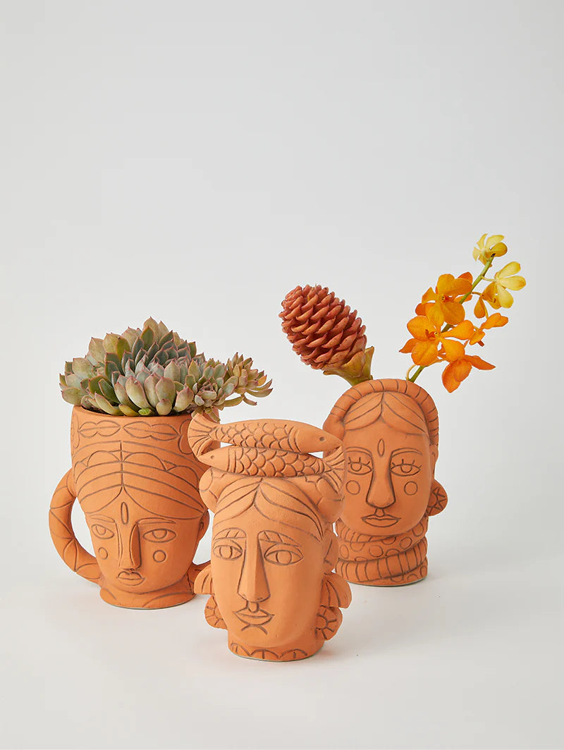 Folklore Handle Vase