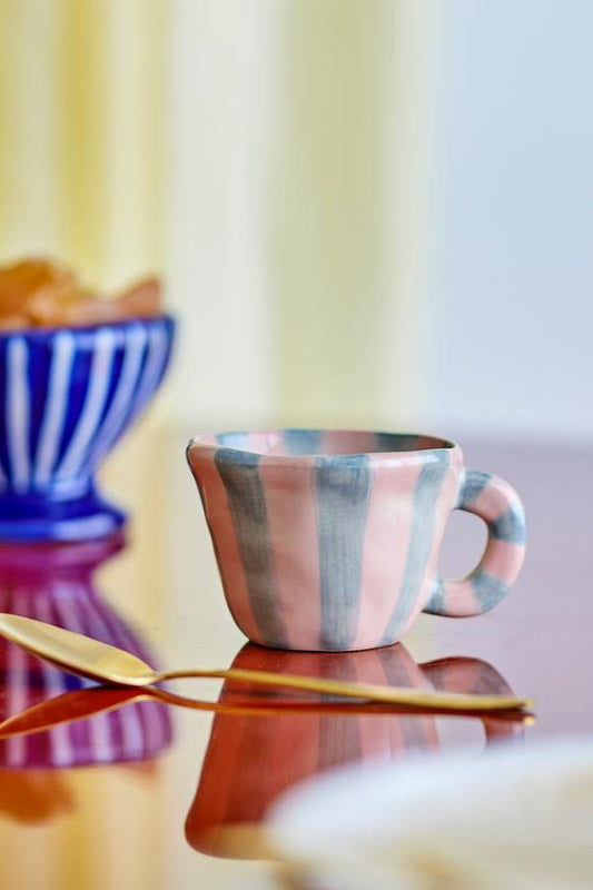 Nini Cup ~ Aqua Stripe