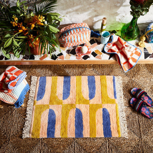 Redondo Bath Mat Turmeric