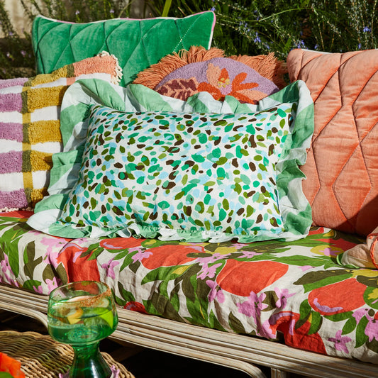 Piedmont Ruffle Cushion