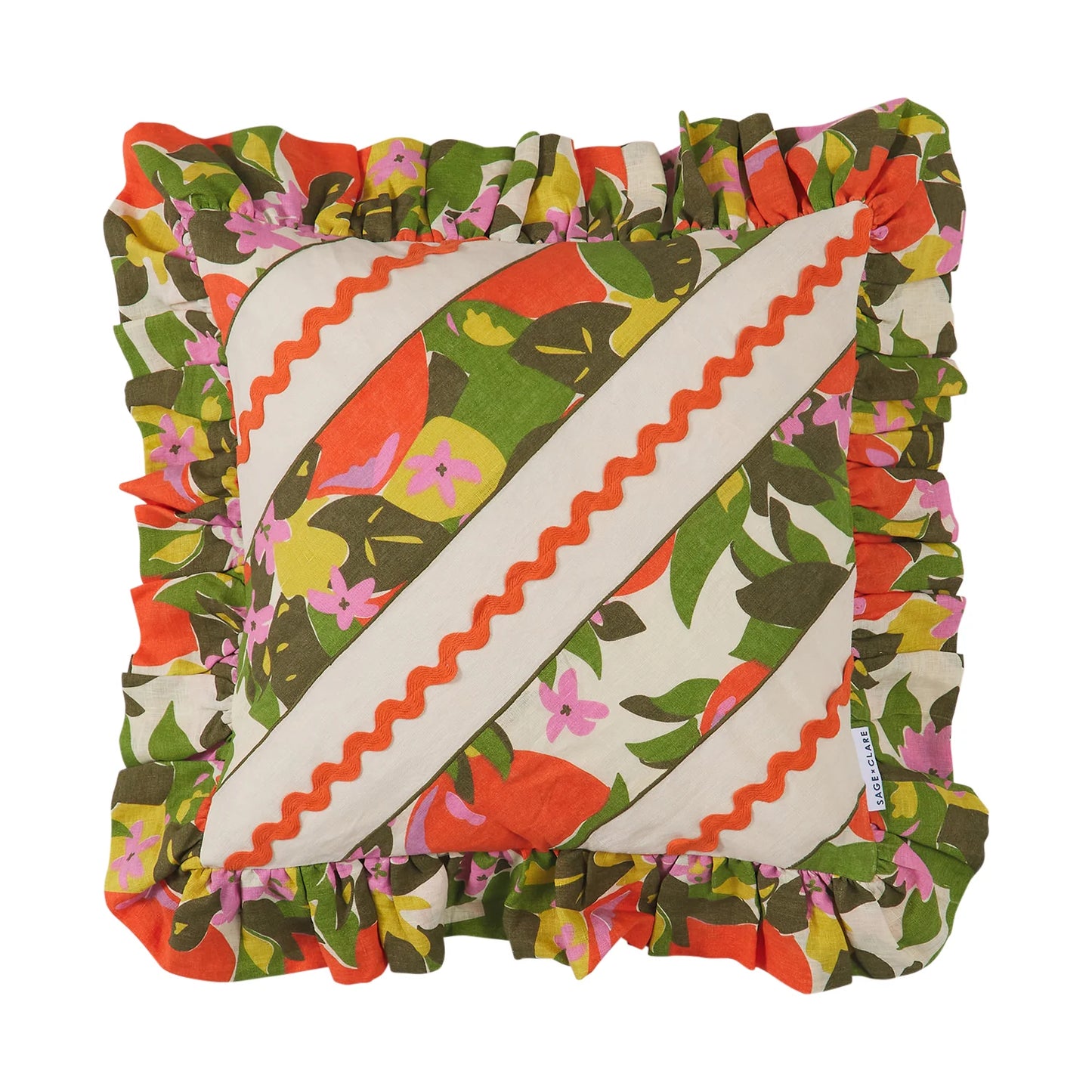 Camarillo Ruffle Cushion