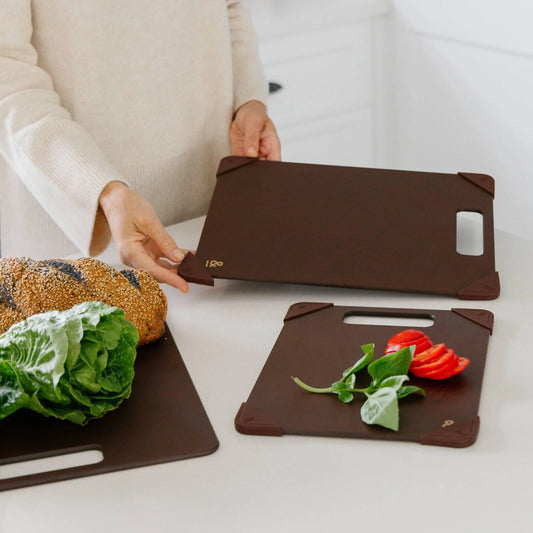 Silicone Anti-slip Chopping Board Corners ~ Nutmeg