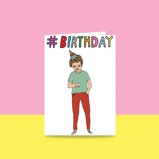 Hashtag Birthday Card