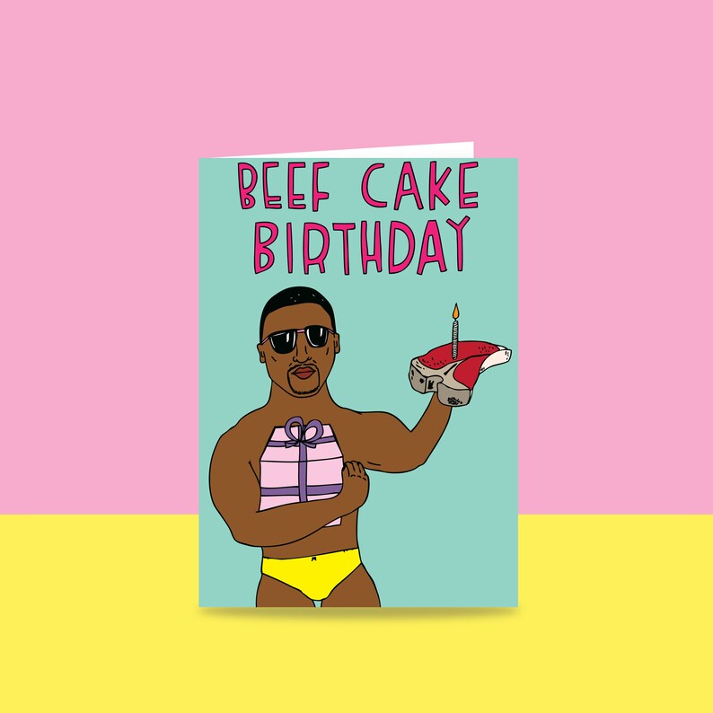 Beef Cake Card