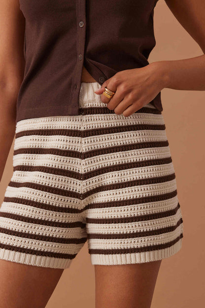 Molly Textured Knit Short
