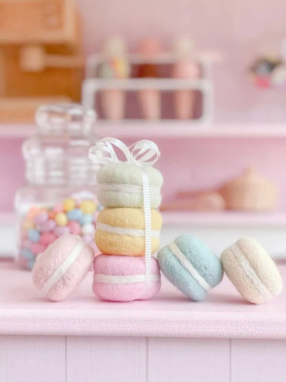 Felt Macarons Set of 6