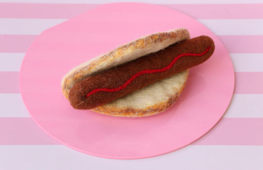 Felt Sausage in Bread