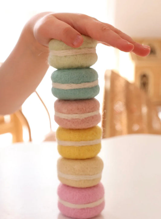 Felt Macarons Set of 6