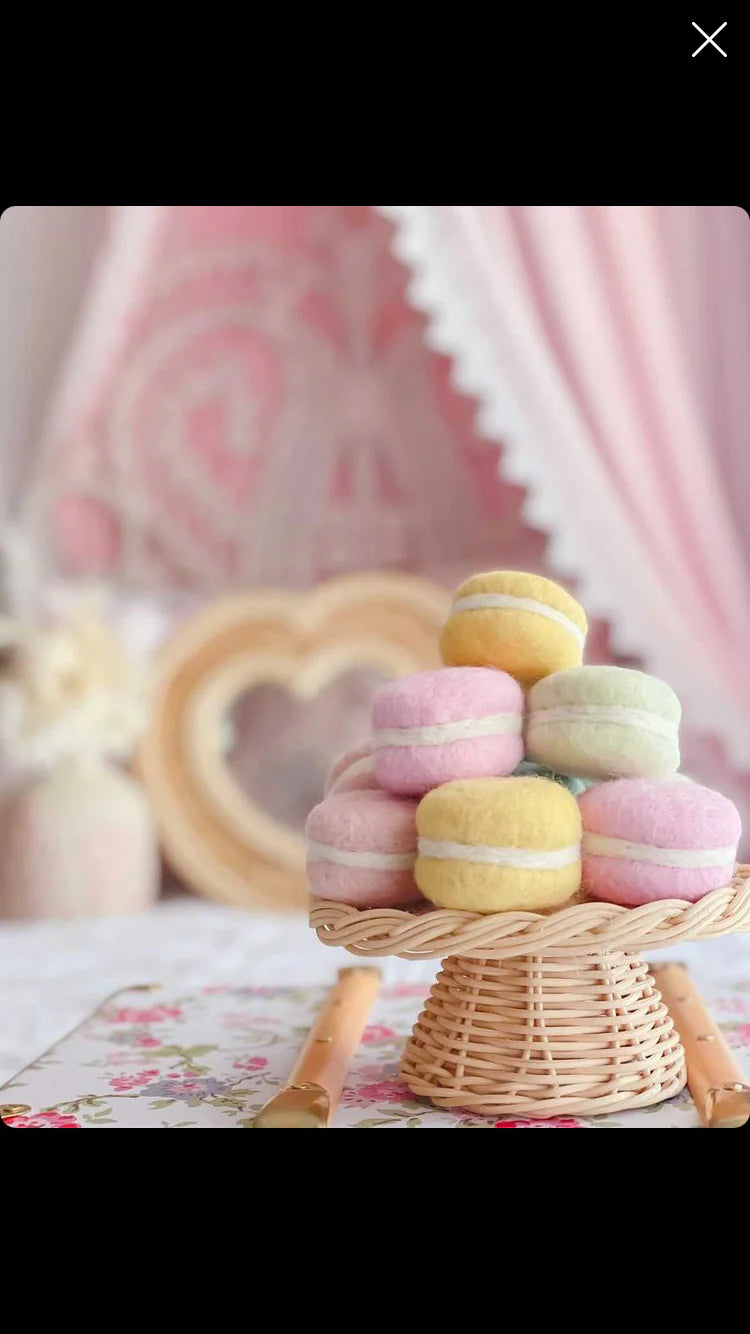 Felt Macarons Set of 6