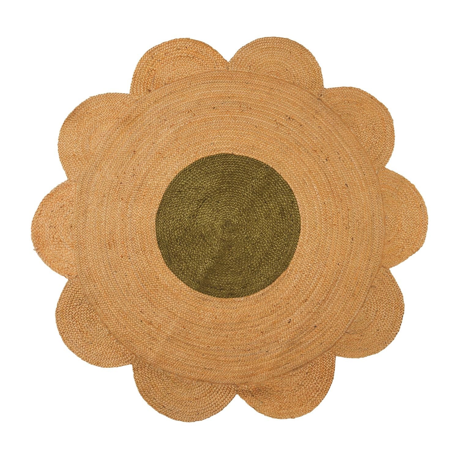 Bingley Jute Flower Rug – Wander + Laze