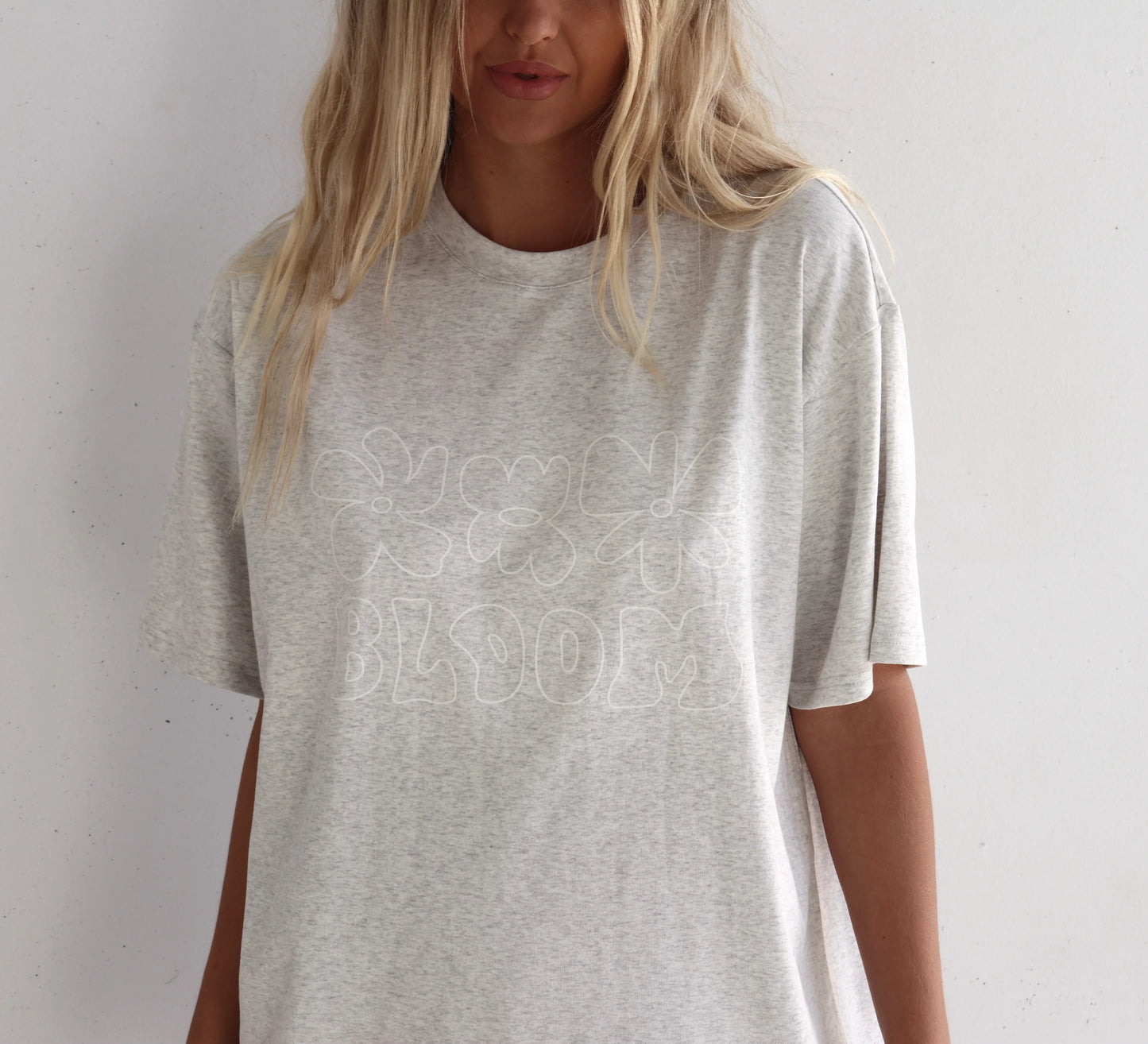 Tee Bloom - Grey Marle