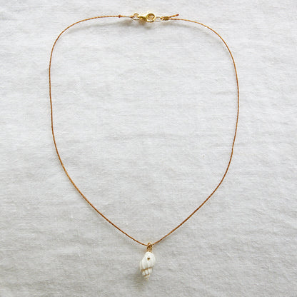 Natural Shell Cord necklace