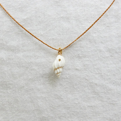 Natural Shell Cord necklace