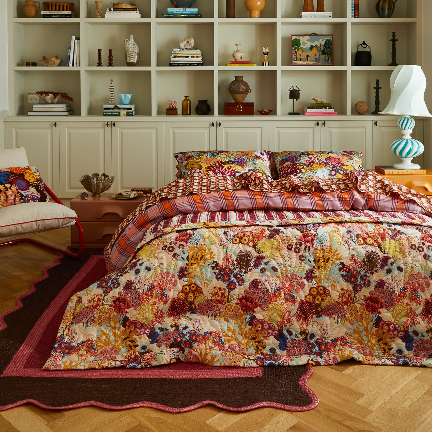 Cora Bedcover - Pearl