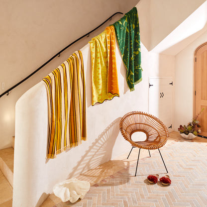 Lucia Bath Sheet - Kelp