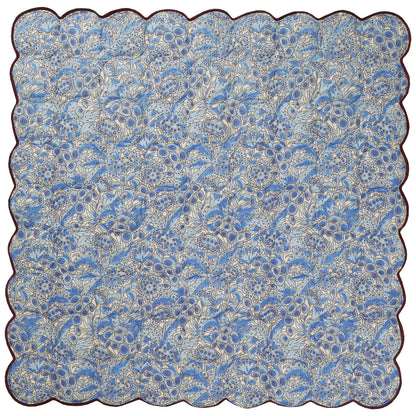 Lucia Scalloped Coverlet
