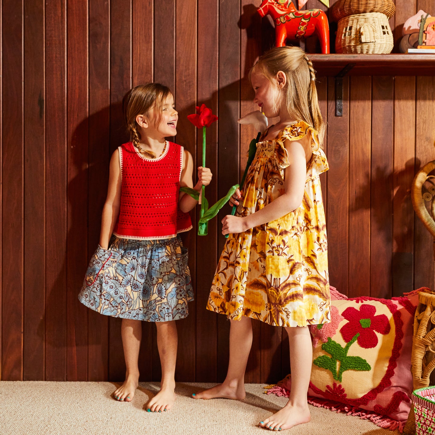 Clementine Kids Smock Dress