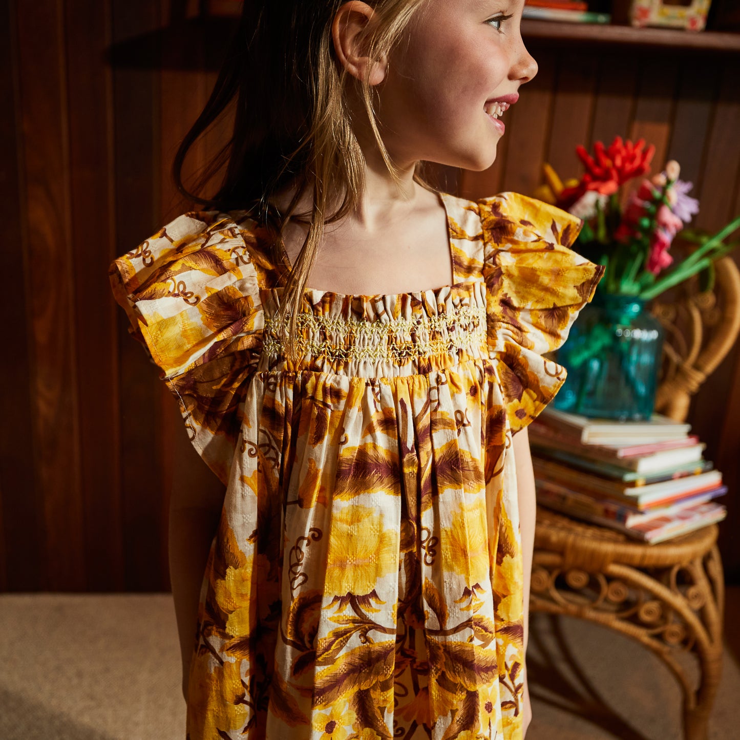 Clementine Kids Smock Dress