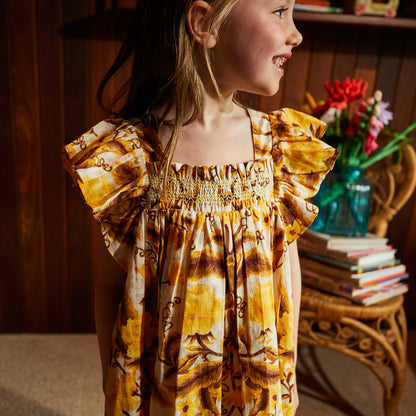 Clementine Kids Smock Dress