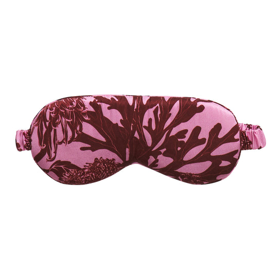 Delphine Silk Eye Mask - Orchid