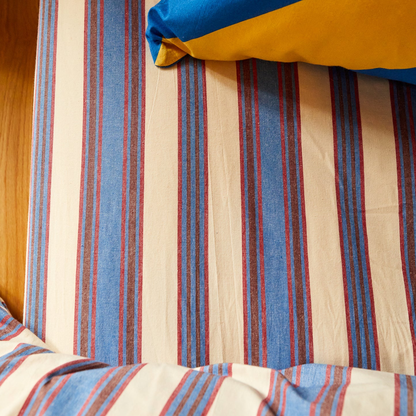 Selene Cotton Sheets - Azure Fitted