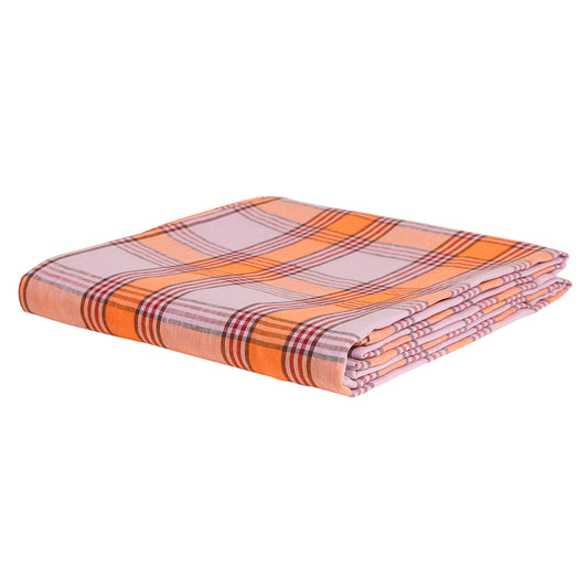 Isla Fitted Sheet ~ Vivid Coral