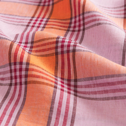 Isla Fitted Sheet ~ Vivid Coral