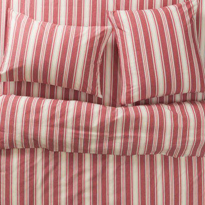 Selene Cotton Sheets - Crimson Fitted