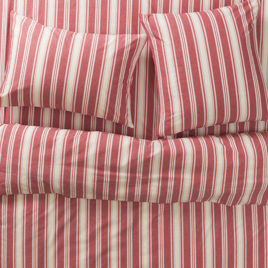 Selene Cotton Sheets - Crimson Fitted