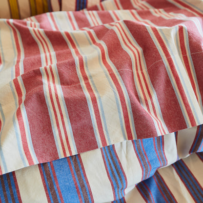 Selene Cotton Sheets - Crimson Fitted